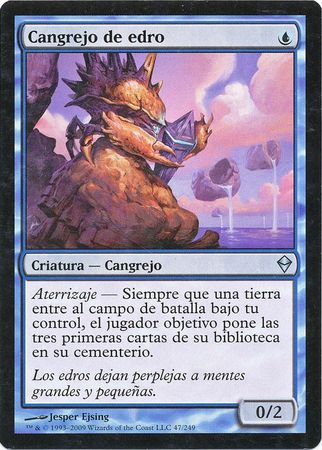 Cangrejo de edro Hedron Crab Zendikar Spanish Zendikar Spanish Singles Cangrejo de edro Hedron Crab Zendikar Spanish Zendikar Spanish Singles