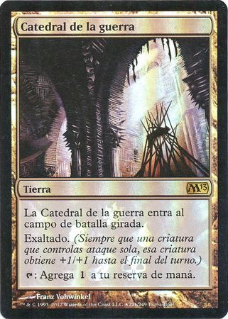 Catedral de la guerra Cathedral of War M13 Buy A Box Promo Spanish Spanish Promos Catedral de la guerra Cathedral of War M13 Buy A Box Promo Spanish Spanish Promos