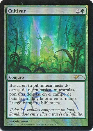Cultivar Cultivate Spanish FNM Foil Promo Spanish Promos Cultivar Cultivate Spanish FNM Foil Promo Spanish Promos