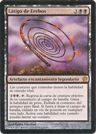 Latigo de Erebos Whip of Erebos Theros Spanish Latigo de Erebos Whip of Erebos Theros Spanish