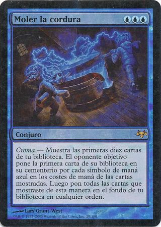 Moler la cordura Sanity Grinding Eventide Foil Spanish Eventide Spanish Singles Moler la cordura Sanity Grinding Eventide Foil Spanish Eventide Spanish Singles