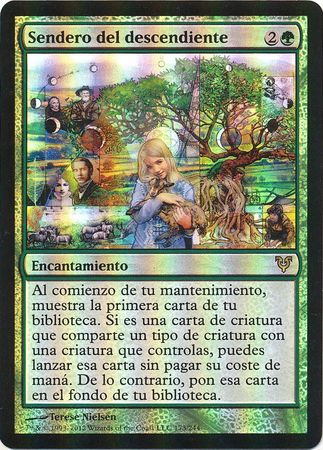 Sendero del descendiente Descendants Path Avacyn Restored Foil Spanish Sendero del descendiente Descendants Path Avacyn Restored Foil Spanish