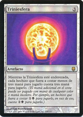Triniesfera Trinisphere Darksteel Foil Spanish Triniesfera Trinisphere Darksteel Foil Spanish