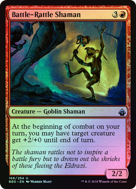 Battle Rattle Shaman 166 254 Foil Battlebond Foil Singles Battle Rattle Shaman 166 254 Foil Battlebond Foil Singles