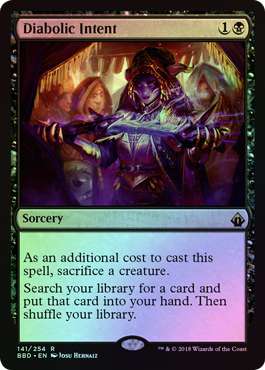 Diabolic Intent 141 254 Foil Diabolic Intent 141 254 Foil