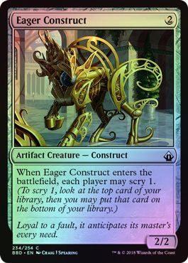 Eager Construct 234 254 Foil Battlebond Foil Singles Eager Construct 234 254 Foil Battlebond Foil Singles