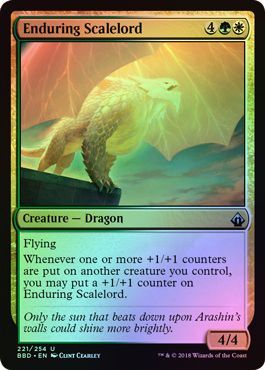 Enduring Scalelord 221 254 Foil Battlebond Foil Singles Enduring Scalelord 221 254 Foil Battlebond Foil Singles