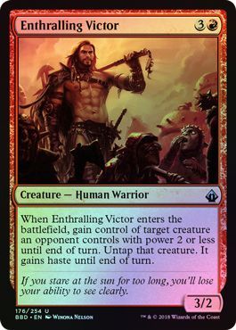 Enthralling Victor 176 254 Foil Battlebond Foil Singles Enthralling Victor 176 254 Foil Battlebond Foil Singles