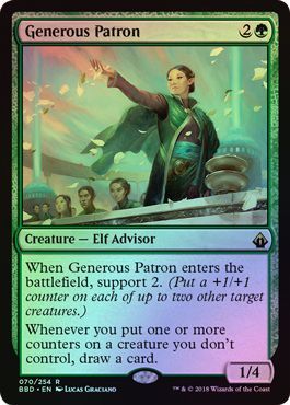 Generous Patron 070 254 Foil Generous Patron 070 254 Foil