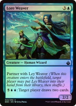 Lore Weaver 022 254 Foil Lore Weaver 022 254 Foil