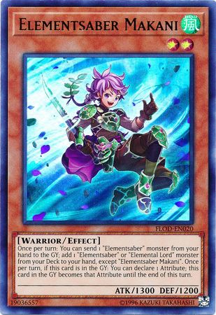 Elementsaber Makani FLOD EN020 Ultra Rare Unlimited Elementsaber Makani FLOD EN020 Ultra Rare Unlimited