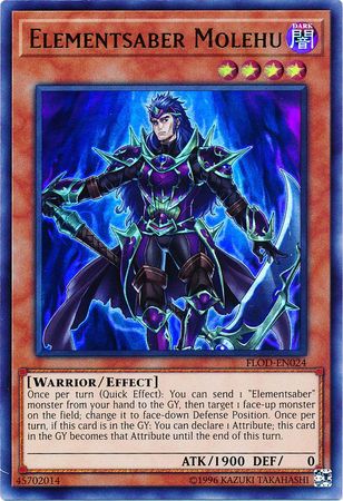 Elementsaber Molehu FLOD EN024 Ultra Rare Unlimited Elementsaber Molehu FLOD EN024 Ultra Rare Unlimited