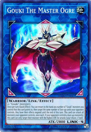 Gouki The Master Ogre FLOD EN041 Super Rare Unlimited Gouki The Master Ogre FLOD EN041 Super Rare Unlimited