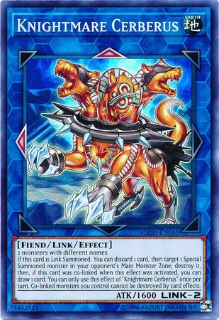 Knightmare Cerberus FLOD EN045 Super Rare Unlimited Flames of Destruction Unlimited Singles Knightmare Cerberus FLOD EN045 Super Rare Unlimited Flames of Destruction Unlimited Singles