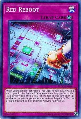 Red Reboot FLOD EN068 Super Rare Unlimited Red Reboot FLOD EN068 Super Rare Unlimited