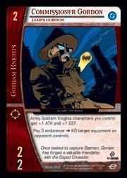 Commissioner Gordon James Gordon DOR 009 Uncommon Commissioner Gordon James Gordon DOR 009 Uncommon