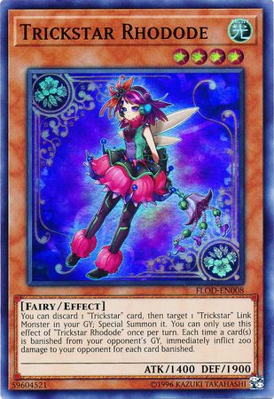 Trickstar Rhodode FLOD EN008 Super Rare Unlimited Flames of Destruction Unlimited Singles Trickstar Rhodode FLOD EN008 Super Rare Unlimited Flames of Destruction Unlimited Singles