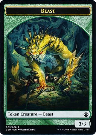 Beast Token 005 008 BBD Battlebond Singles Beast Token 005 008 BBD Battlebond Singles