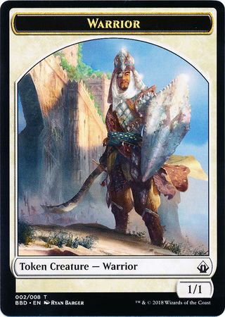 Warrior Token 002 008 BBD Battlebond Singles Warrior Token 002 008 BBD Battlebond Singles
