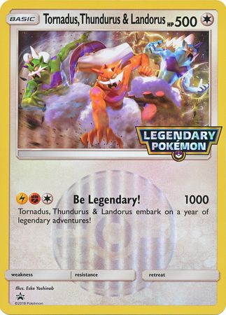 Pokémon TCG: Tornadus, Thundurus & Landorus Cards with 2 Booster