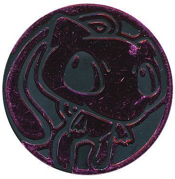 Pink Rainbow Holofoil Mew Pokemon Coin Near Mint/Mint Condition SHIPS FAST 