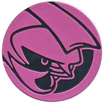 Pokemon Palkia Facing Right Collectible Coin Pink Matte Holofoil Pokemon Coins Pins Badges Pokemon Palkia Facing Right Collectible Coin Pink Matte Holofoil Pokemon Coins Pins Badges
