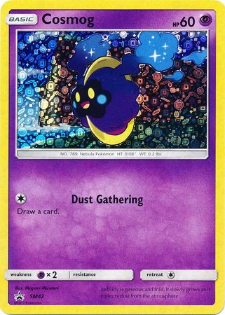 Cosmog SM42 Sequin Holo Promo Cosmog SM42 Sequin Holo Promo