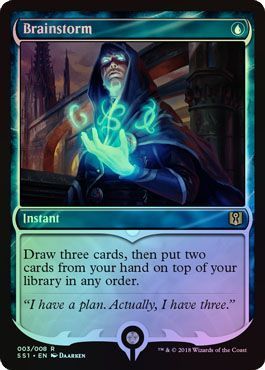 Brainstorm 003 008 Foil Signature Spellbook Jace Singles Brainstorm 003 008 Foil Signature Spellbook Jace Singles