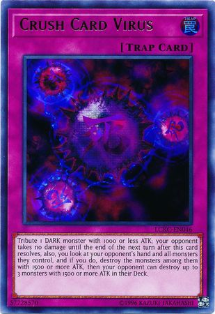 Crush Card Virus (Darkness Background) - Yugioh | TrollAndToad