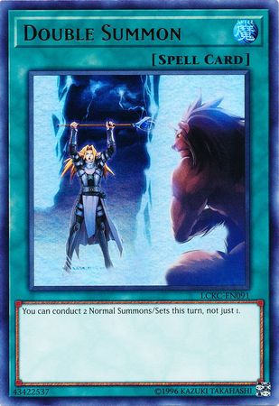 Double Summon LCKC EN091 Ultra Rare Unlimited Legendary Collection Kaiba Unlimited Singles Double Summon LCKC EN091 Ultra Rare Unlimited Legendary Collection Kaiba Unlimited Singles