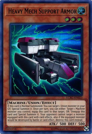 Heavy Mech Support Armor LCKC EN023 Ultra Rare Unlimited Heavy Mech Support Armor LCKC EN023 Ultra Rare Unlimited