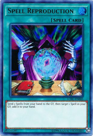 Spell Reproduction LCKC EN045 Ultra Rare Unlimited Spell Reproduction LCKC EN045 Ultra Rare Unlimited