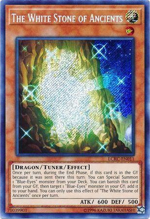 The White Stone of Ancients LCKC EN011 Secret Rare Unlimited The White Stone of Ancients LCKC EN011 Secret Rare Unlimited