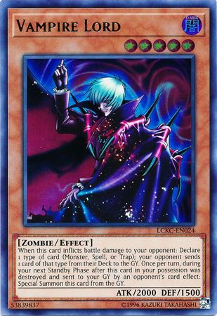 Vampire Lord LCKC EN024 Ultra Rare Unlimited Vampire Lord LCKC EN024 Ultra Rare Unlimited