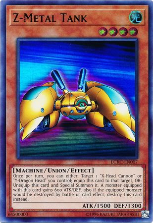 Z Metal Tank LCKC EN007 Ultra Rare Unlimited Z Metal Tank LCKC EN007 Ultra Rare Unlimited