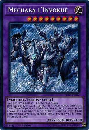 Mechaba L Invokhe FUEN FR032 Secret Rare 1st Edition French Yugioh Cards Mechaba L Invokhe FUEN FR032 Secret Rare 1st Edition French Yugioh Cards