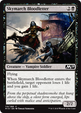 Skymarch Bloodletter 119 280 Magic 2019 M19 Singles Skymarch Bloodletter 119 280 Magic 2019 M19 Singles