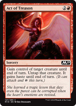 Act of Treason 127 280 Magic 2019 M19 Singles Act of Treason 127 280 Magic 2019 M19 Singles