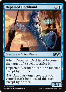Departed Deckhand 049 280 Magic 2019 M19 Singles Departed Deckhand 049 280 Magic 2019 M19 Singles