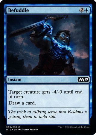 Befuddle 309 280 Welcome Deck 2019 Exclusive Magic 2019 M19 Singles Befuddle 309 280 Welcome Deck 2019 Exclusive Magic 2019 M19 Singles