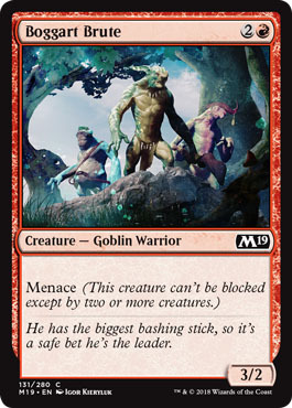 Boggart Brute 131 280 Magic 2019 M19 Singles Boggart Brute 131 280 Magic 2019 M19 Singles