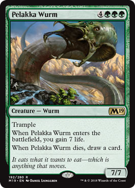Pelakka Wurm 192 280 Magic 2019 M19 Singles Pelakka Wurm 192 280 Magic 2019 M19 Singles