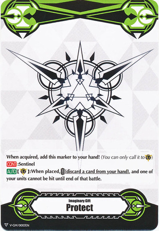 Imaginary Gift Protect Marker V GM 0003EN Promo Cardfight Vanguard Promos Imaginary Gift Protect Marker V GM 0003EN Promo Cardfight Vanguard Promos