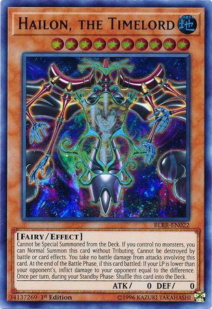 Hailon the Timelord BLRR EN022 Ultra Rare 1st Edition Battles of Legend Relentless Revenge Singles Hailon the Timelord BLRR EN022 Ultra Rare 1st Edition Battles of Legend Relentless Revenge Singles