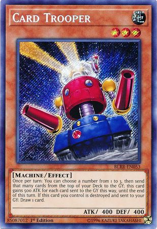 Card Trooper BLRR EN053 Secret Rare 1st Edition Battles of Legend Relentless Revenge Singles Card Trooper BLRR EN053 Secret Rare 1st Edition Battles of Legend Relentless Revenge Singles