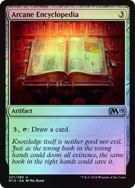 Arcane Encyclopedia 227 280 Foil Magic 2019 M19 Foil Singles Arcane Encyclopedia 227 280 Foil Magic 2019 M19 Foil Singles