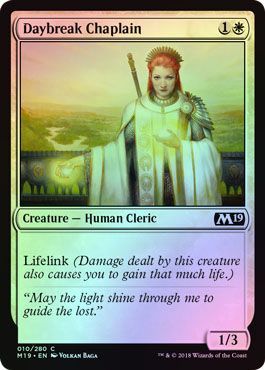 Daybreak Chaplain 010 280 Foil Daybreak Chaplain 010 280 Foil