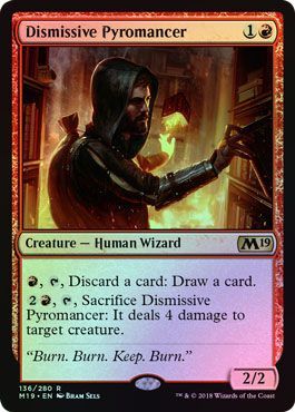 Dismissive Pyromancer 136 280 Foil Dismissive Pyromancer 136 280 Foil