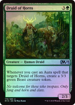 Druid of Horns 176 280 Foil Druid of Horns 176 280 Foil