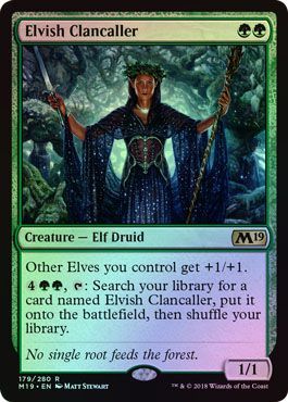 Elvish Clancaller 179 280 Foil Elvish Clancaller 179 280 Foil